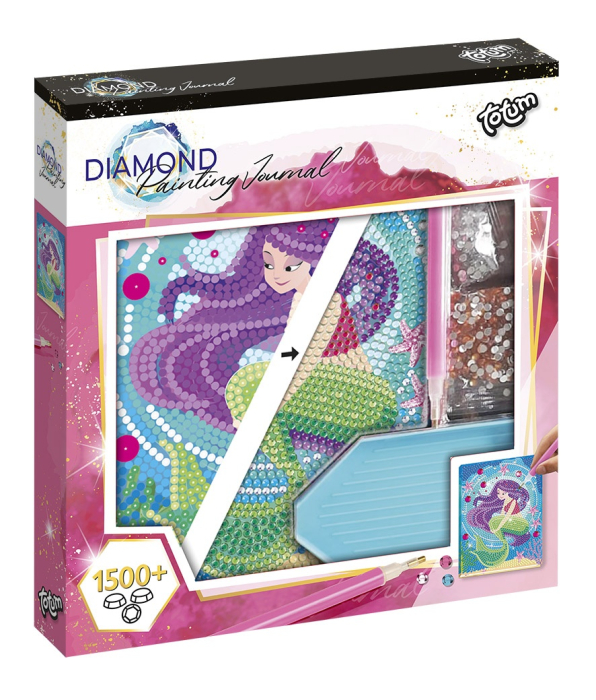 Set DIY Jurnalul meu cu sirena si diamante, Totum [2]