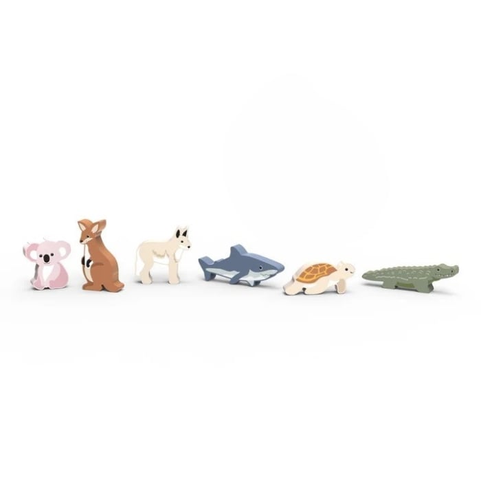 Set educativ cu animale din Oceania, Speedy Monkey [2]