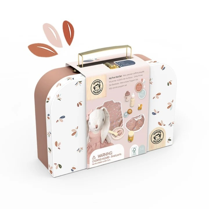 Set iepuras cu accesorii in valiza, Speedy Monkey [4]