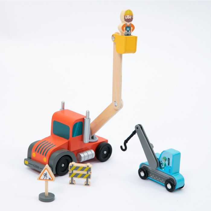 Set mare de vehicule pentru constructii, UMU Toys [4]