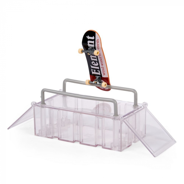 Set Rampa si cutie de depozitare pentru 24 piese Mini Skateboard-uri Fingerboard Tech Deck, Spin Master, 6 ani+ [6]