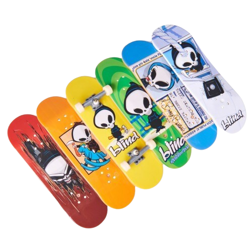 Set 6 mini placi skateboard, Tech Deck, Sk8Shop Bonus Pack, Blind, 6 ani+ [4]