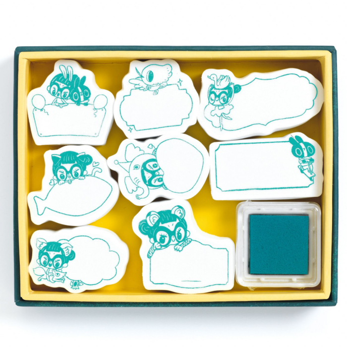 Set stampile mesaje Lam, Djeco [4]