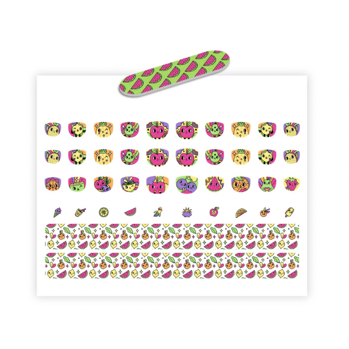 Stickere pentru unghii model variat, Djeco [3]