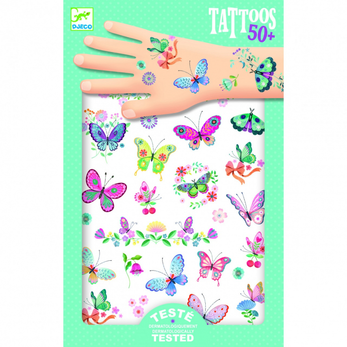 Tatuaje Fluturi si sclipici, Djeco [4]