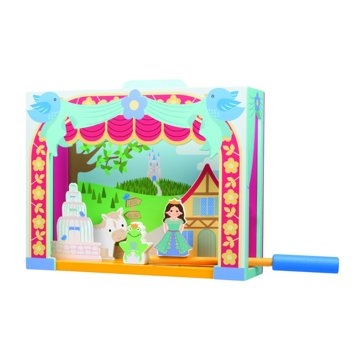 Teatru de masa din lemn, Orange Tree Toys [4]