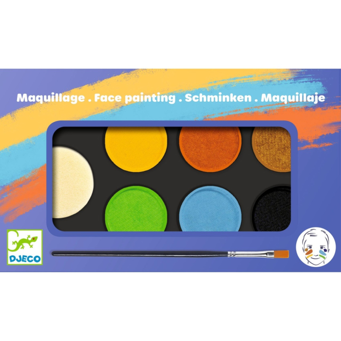 Trusa make-up culori natur non alergice, Djeco [3]