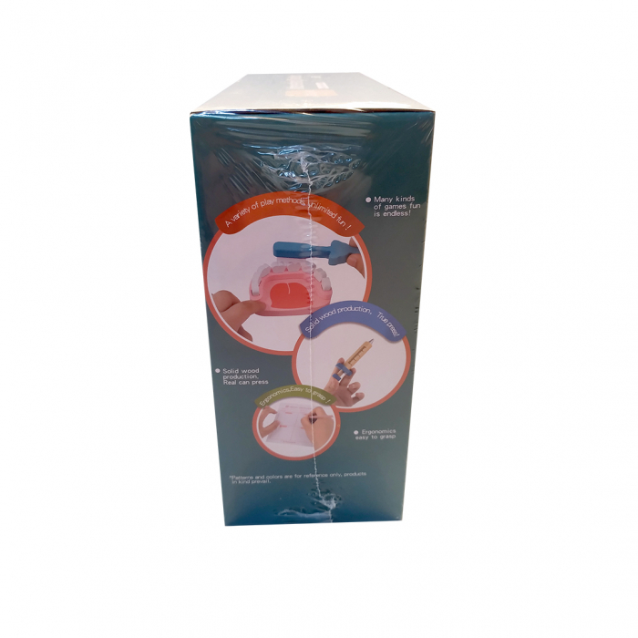 Trusa medicala de jucarie, set din lemn, 20 accesorii, Jucarie Interactiva, kit complet, Interesting Doctor, 3 ani - Lechang [5]
