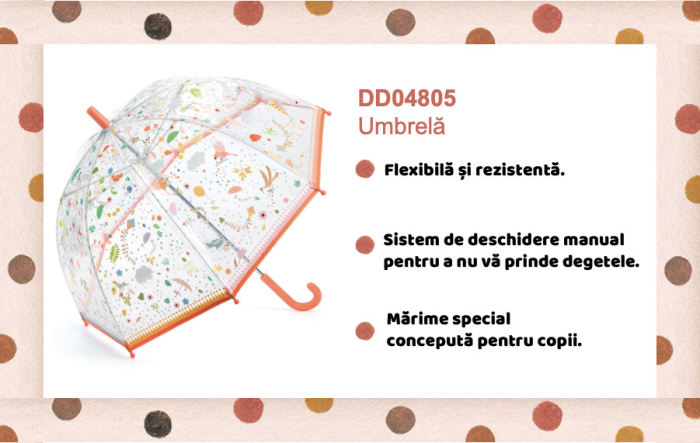Umbrela pentru copii Zborul usor, Djeco [3]
