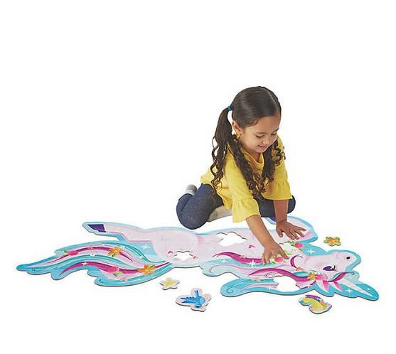 Unicorn Floor Puzzle - puzzle de podea u00een forma de unicorn [2]
