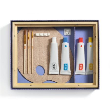Atelier creativ 23 pentru adulti Pictura Flori, Djeco [2]