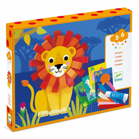 Creative - Atelier creativ Animale cu bucle, Djeco