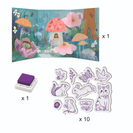 Atelier creativ Animalute dragalase, Djeco [4]