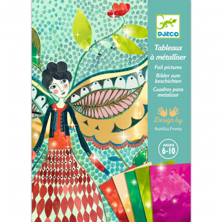 Atelier creativ cu foite metalice Zana licurici, Djeco [1]
