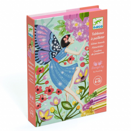Creative - Atelier creativ cu sclipici Zane, Djeco