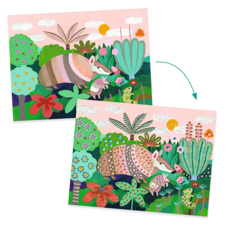 Atelier de pictura Padurea tropicala, Djeco [8]