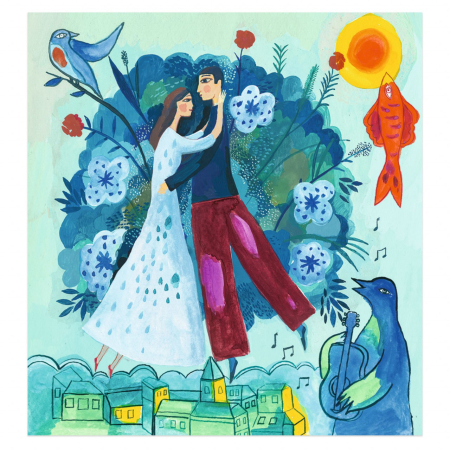 Atelier de pictura Suprarealist Inspired by Marc Chagall, Djeco [7]