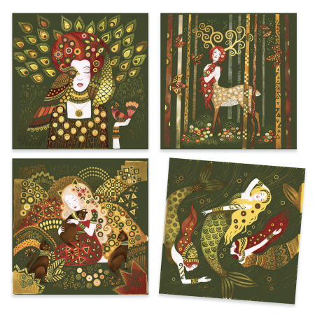 Atelier de razuit Art Nouveau Inspired by Gustave Klimt, Djeco [9]