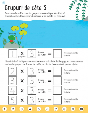 Caiete de activitati. Tabla inmultirii 6-7 ani (Usborne) [4]
