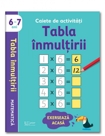 Caiete de activitati. Tabla inmultirii 6-7 ani (Usborne) [0]