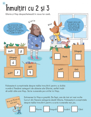 Caiete de activitati. Inmultirea 7-8 ani (Usborne) [1]
