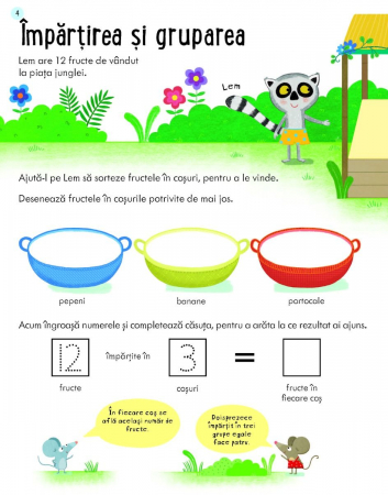Caiete de activitati. Impartirea 6-7 ani (Usborne) [1]