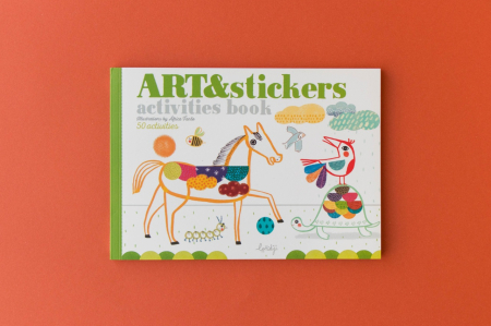 Carte Arta cu stickere, Londji [1]