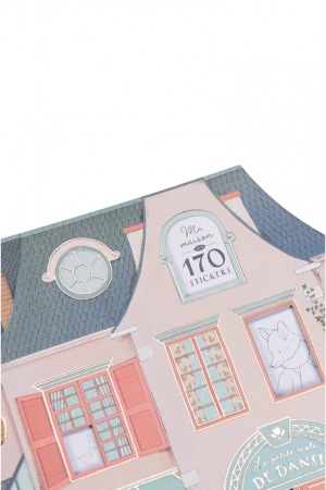 Carte de colorat cu abtibilduri, Mica scoala de dans, Moulin Roty [1]