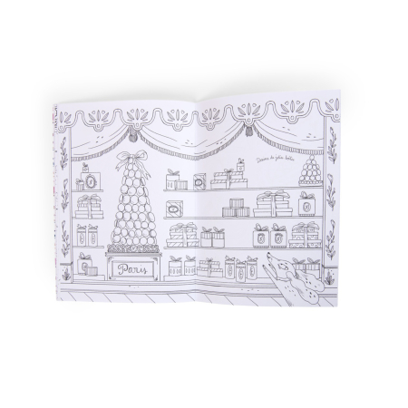 Carte de colorat Domnisoare pariziene, Moulin Roty [2]