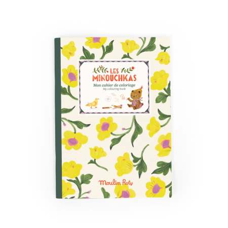Noutati si reduceri - Carte de colorat Minouchkas, Moulin Roty