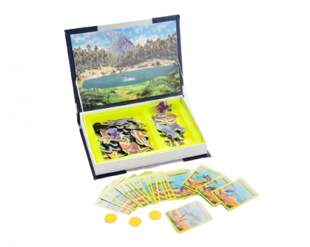 Carte magnetica Puzzle Dinozauri, 75 piese, + 3 ani [3]