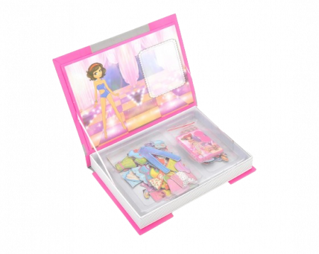 Carte magnetica Puzzle Imbraca Printesa, 85 piese, + 3 ani [3]