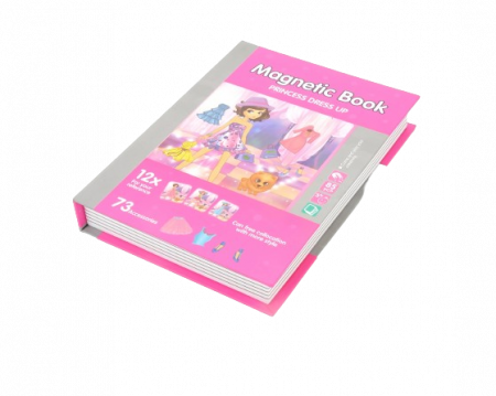 Carte magnetica Puzzle Imbraca Printesa, 85 piese, + 3 ani [2]