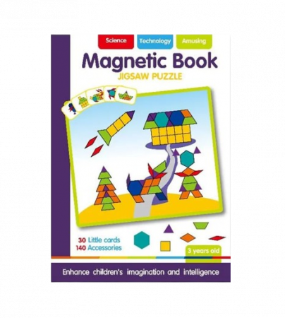 Carte magnetica Jigsaw Puzzle, 170 piese, + 3 ani [1]