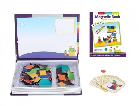 Carte magnetica Jigsaw Puzzle, 170 piese, + 3 ani [0]