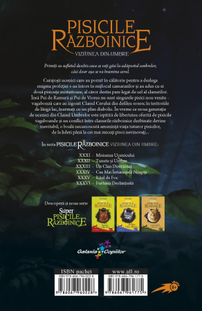 Cartea 32 Pisicile Războinice. Viziunea din umbre: Tunete și Umbre [1]