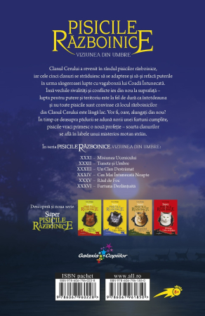 Cartea 34 Pisicile Războinice. Viziunea din umbre Cea Mai Întunecată Noapte [1]