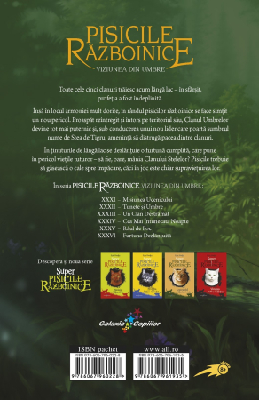 Cartea 36 Pisicile Războinice. Viziunea din umbre Furtuna Dezlănţuită [1]