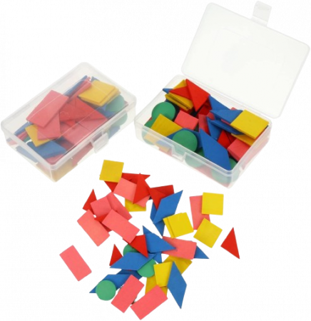 Caseta Montessori cu forme geometrice, lemn, 3 ani+, Edujucarii [0]