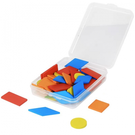 Caseta Montessori cu forme geometrice, lemn, 3 ani+, Edujucarii [1]