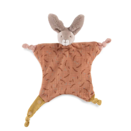 Comforter, jucarie bebe senzoriala Iepuras argila, Moulin Roty [2]
