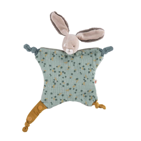 Comforter, jucarie bebe senzoriala Iepuras salvie, Moulin Roty [2]