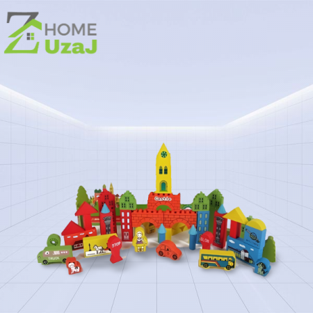 Cuburi din lemn pentru construit castel [5]