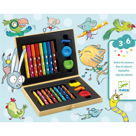 Cutie culori pentru primele desene, Djeco [7]