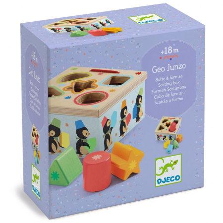 Cutie sortatoare cu pinguini, Djeco [0]