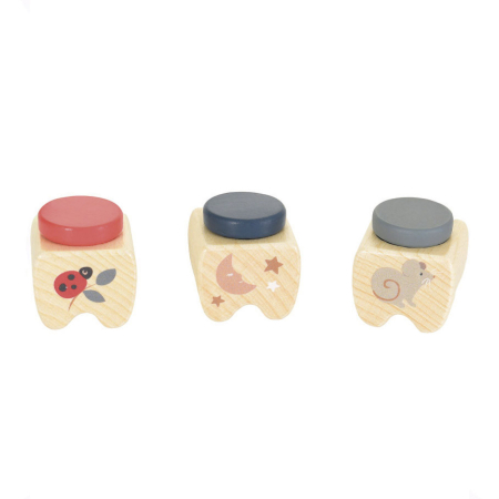 Noutati si reduceri - Cutiuta din lemn pentru pastrarea dintisorilor de lapte, Egmont Toys