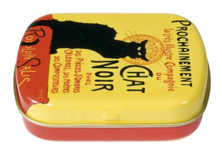 Noutati si reduceri - Cutiuta metalica Chat Noir, Fridolin