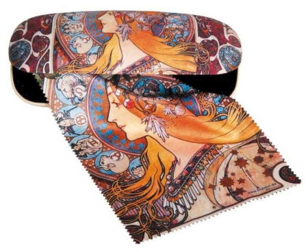 Noutati si reduceri - Etui cu textil si protectie ochelari Art Nouveau, Fridolin