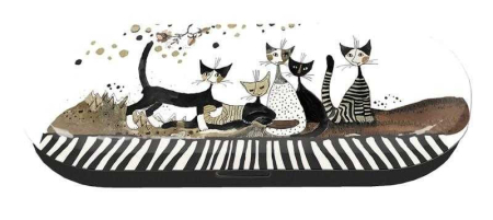 Noutati si reduceri - Etui pentru ochelari Rosina Wachtmeister Cats Sepia, Fridolin