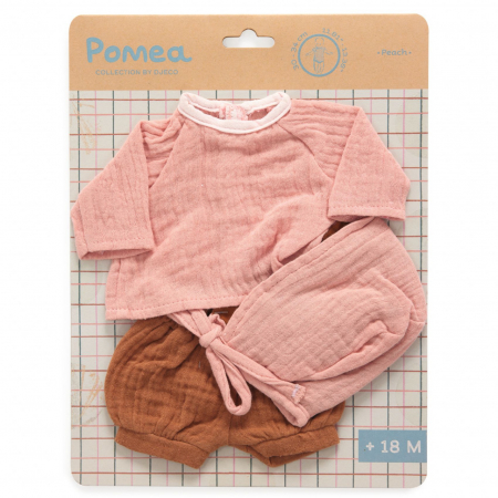 Jucarii de rol - Hainute de schimb pentru papusa, Djeco